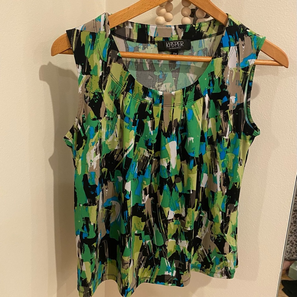 Kasper sleeveless top